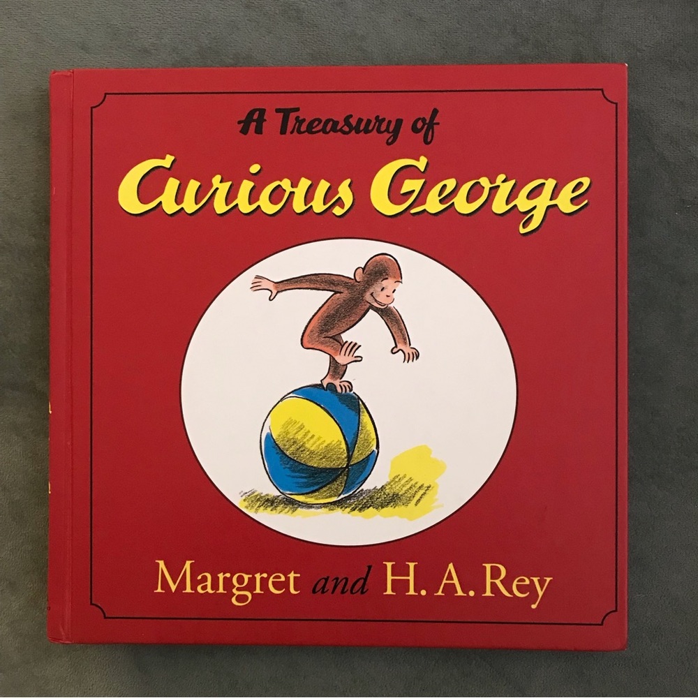 A Treasury of Curious George 8 stories in 1 HARDCOVER
